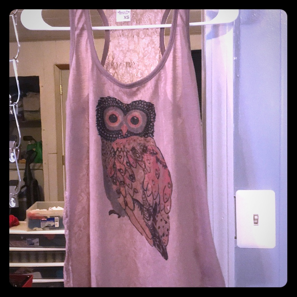 Owl tank top
